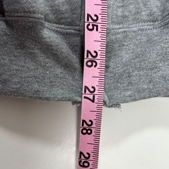 Jansport Men's Arapahoe Community College Fleece Hoodie Jacket Grey Size Large - Picture 7 of 9